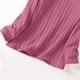 thumbnail image 4 of Ropa interior térmica para mujer, sudadera de lana gruesa de color liso y corto, ropa interior cálida de invierno, blusa de cuello redondo para mujer, 4 of 4