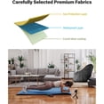 thumbnail image 4 of LMHF Massage Chair Cover, Full Body Shiatsu Massage Chair Cover with Drawstring, Waterproof & Dustproof Cover, Removable Shield, Storage, Machine Washable (Grey), 4 of 5