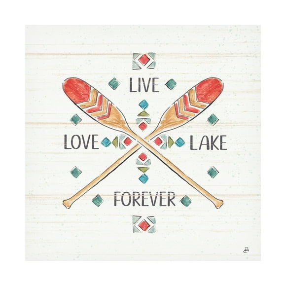 Trademark Fine Art 'Lake Moments VI' Canvas Art by Daphne Brissonnet