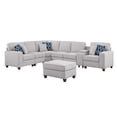 thumbnail image 3 of Miekor Furniture Sam Sectional Sofa with Ottoman B3A319, 3 of 8