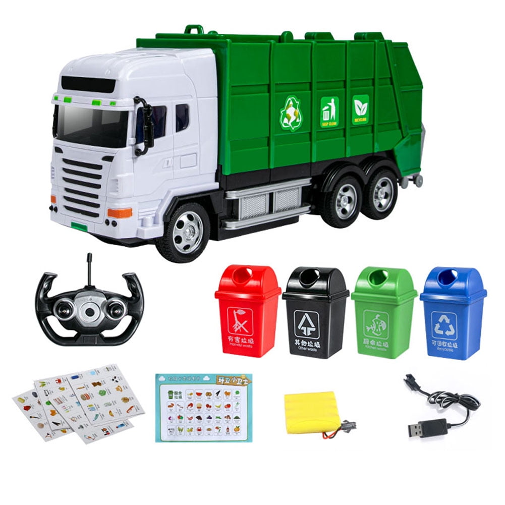 remote control garbage truck toy