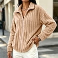 thumbnail image 5 of Fewfanhot Women Clothing Fleece Full Zip Soft Warm Fall Winter Teddy Outdoor Long Sleeve Jacket, 5 of 7
