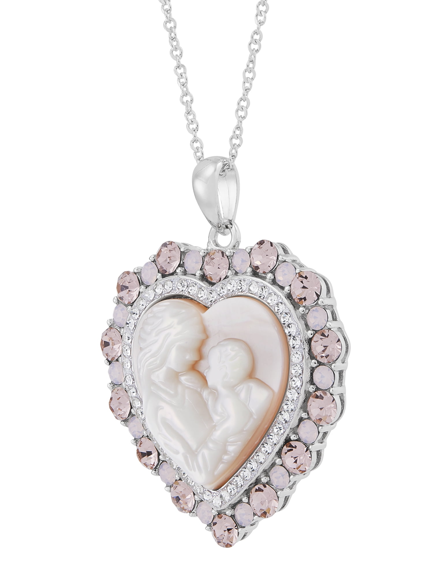 ■ENGBROX■ silver925 buddy heart pearl necklace EBNL25009 ee280d87-0722-4f56-9391-
