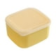 thumbnail image 1 of Contenedor de almacenamiento de alimentos Organizador de rebanadas de queso Ahorra espacio Apilable Práctico Estuche hermético transparente para contenedores de alimentos, 1 of 7