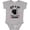 AC-Heather Grey, variant on Inktastic Future Drummer Kid Loves Drums Boys or Girls Baby Bodysuit