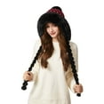 thumbnail image 4 of Gorro de invierno de punto con forro polar y cubre orejas y cara | Gorro de lana grueso, cálido y resistente al viento para climas fríos, 4 of 6
