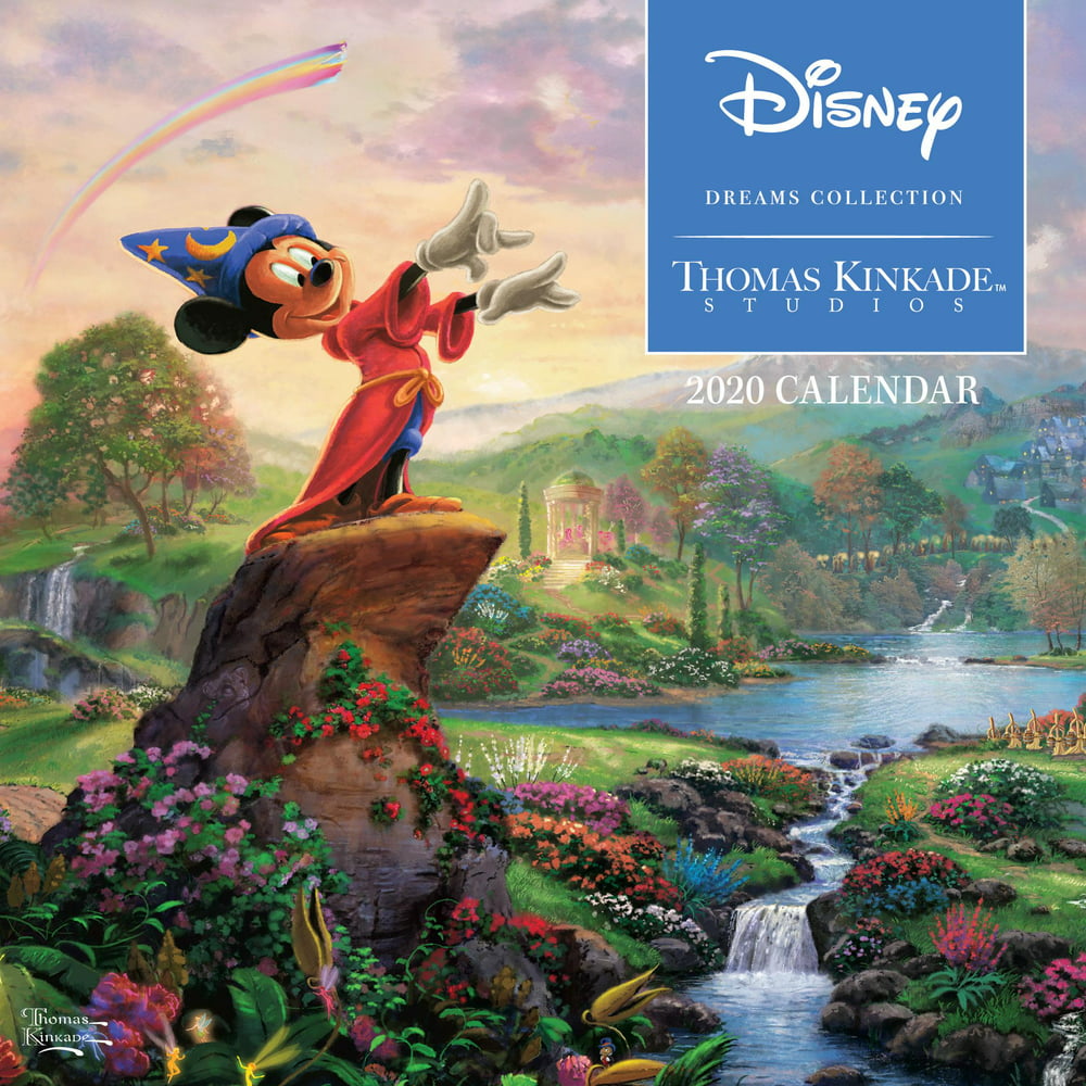 thomas-kinkade-studios-2024-deluxe-wall-calendar-book-summary-video-official-publisher