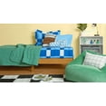 thumbnail image 4 of Mainstays by Becky G. & Alejandra Ribbed Plush Compressed Foam Chair, Green, 4 of 9