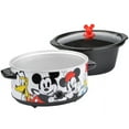 thumbnail image 2 of Mickey & Friends 5-Quart Slow Cooker; Featuring Disney Characters: Mickey, Minnie, Daisy, Pluto, Donald, and Goofy, 2 of 7