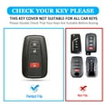 thumbnail image 2 of for Toyota 4Runner Key Fob Cover with Keychain Compatible with 2016-2025 RAV4 Camry Prius Prado Highlander Avalon, 2 of 6