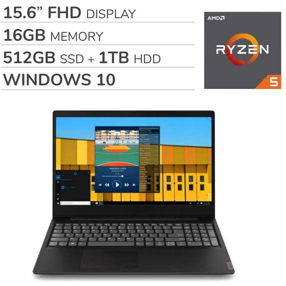 Lenovo IdeaPad S145 2019 Premium 15.6” FHD Laptop Notebook Computer,AMD