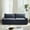 Navy, variant on 90" Modern 3-Seater Sofa for Living Room Comfy Compact Apartment Couch with Removable Cushion, No Assembly Required, Beige
