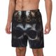 thumbnail image 1 of Fotbe Royal Skull With Golden Crown Traje de Baño para Hombre – Shorts de Natación de Secado Rápido con Forro y Bolsillos-Large, 1 of 6