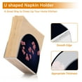 thumbnail image 4 of Iauyy 2 Piece Napkin Holder for Table 4.1x4.9x1.97in Acrylic Kitchen Decor,Standing Napkin Dispenser Kitchen Table for Bar Banquet Coffee Table,Cherry Blossom Branches, 4 of 8