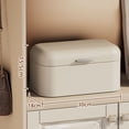 thumbnail image 3 of Boîte de Rangement en Métal Premium en Forme de Pain - Grand Conteneur pour la Maison, 3 of 10