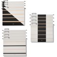 thumbnail image 1 of Hanging File Folders Filing Cabinet Organizer Letter Size / Cut Adjustable Tabs Decorative for Home Office School Classroom Marble\u\u, 1 of 7