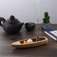 thumbnail image 4 of Incense Burner Household Indoor Set Line Incense Gourd Incense Insert Boat Yoga Lover Gift A, 4 of 5