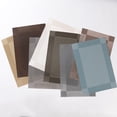 thumbnail image 5 of Xiao Hua 6 manteles individuales lavables, color champán, 30 x 45 cm, de PVC, fáciles de limpiar, duraderos para mesa de comedor, cocina y decoración del hogar., 5 of 5