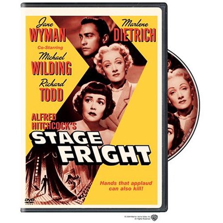 Pre-Owned Stage Fright (DVD 0085393186524) directed by Alfred Hitchcock