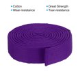 thumbnail image 3 of Uxcell Taekwondo Colored Ranking Belt 1.6"x11.2Ft 3.4m, Cotton Martial Arts Judo Karate Belt, Purple, 3 of 5