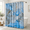 Blue, Grey-72"W x 84"L (Pack of 1), variant on Abstract Shower Curtain Pink Purple Blue Marble For Bathroom Modern Ink Art Decor Waterproof Fabric Set 71x71