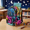thumbnail image 4 of Whosucclay Graffiti Tractor Print Student Bookbag for Girls Boys, Lightweight Schoolbag High School College Middle School with Multiple Storage Pockets Zipper Pocket, 4 of 8