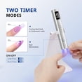 thumbnail image 4 of Lámpara UV inalámbrica AIRSEE para secador de uñas con pantalla LCD, 4 of 7