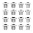 thumbnail image 1 of 24x Guitar Tuner Conversion Bushings Adapter Ferrules Nickel Plating with Nice Plastic for 10mm Peghead Holes, 1 of 9