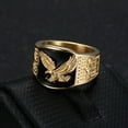 thumbnail image 3 of Men's Stainless Steel Jewelry Ring Size 7-13, Gold, 3 of 4