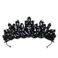 thumbnail image 6 of European American Spring Bridal Crown Tiara Alloy Crystal Baroque Wedding Handmade Headdress Hair Accessories Jewelry Diadem (4), 6 of 7