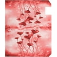 thumbnail image 2 of Valentines Red Hearts Magnetic Mailbox Cover Love Pink Mailbox Wrap Post Letter Box Cover Home Decorative for Standard Mailboxes, 2 of 6