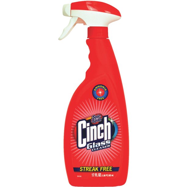 Cinch Glass and MultiSurface Cleaner, 17oz