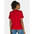 thumbnail image 3 of Care Bears Christmas Holiday Graphic T-Shirts, Women's Juniors, 3 of 5