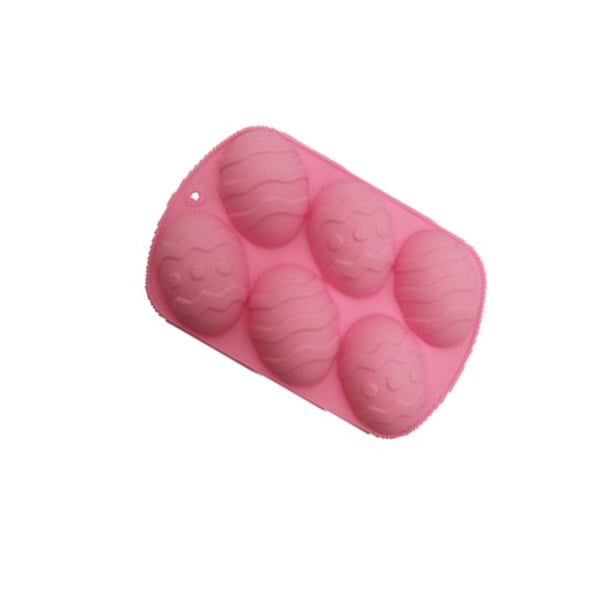 Moldes para galletas Suministros para fiestas Accesorios para hornear en la cocina Molde en relieve con forma de huevo de Pascua DIY Elaboración Herramientas y accesorios para hornear Rosado Wosthever HA061953-03B