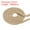 Brown, variant on Uxcell Natural Twisted Cotton Rope 3 Strand Thick Cotton Rope Tug 0.39" x 49.21ft Red