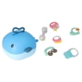 thumbnail image 4 of Juego De Juguetes Para La Dentición Del Bebé, Práctica Sensorial, 6 Uds., Juguete Mordedor Infantil De Tamaño Seguro, Masaje De Goma, Hirvible, Flexible Para Mayores De 0 Años ANGGREK Baby Chewing Toy, 4 of 8