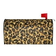 thumbnail image 3 of Fotbe Gold Glitter Leopard Mailbox Covers Post Letter Box Cover Garden Decor Standard Size-25.5x21 in, 3 of 9
