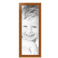 thumbnail image 2 of ArtToFrames 9" x 25" Honey Picture Frame, 9x25 inch Brown Wood Poster Frame (WOM-4097), 4 Pack, 2 of 8