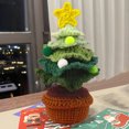 thumbnail image 6 of Unique Knitted Decorative Potted Plants, Car Decoration, Crocheted Plants And Potted Plants Artificial Knitted Home Decoration Office Artificial Desk Plants, 6 of 8