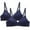 Navy, variant on WREESH 2 Pack Lightly Lined Bra T-Shirt Bras Women Bra Soild Wire Underwear Bra Everyday Small Cup Underwear Seamless Adaptive Bra Underwear Beige