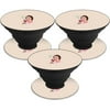 MightySkins POSOCK-Wine Cook Skin Decal Wrap for Pop Sockets Sticker - Pack of 3 - Wine Cook