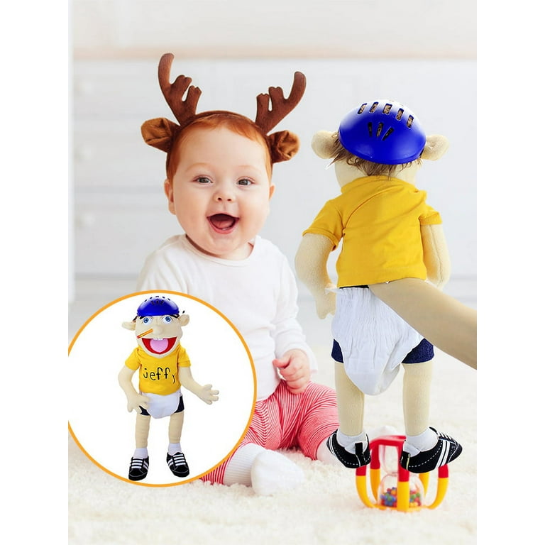 Kids Hand Puppet Plush Jeffy Doll Hand Puppet Toys Family Members Role-play  Game Toys Hand Puppet Birthday Gifts For Boys Girls - AliExpress