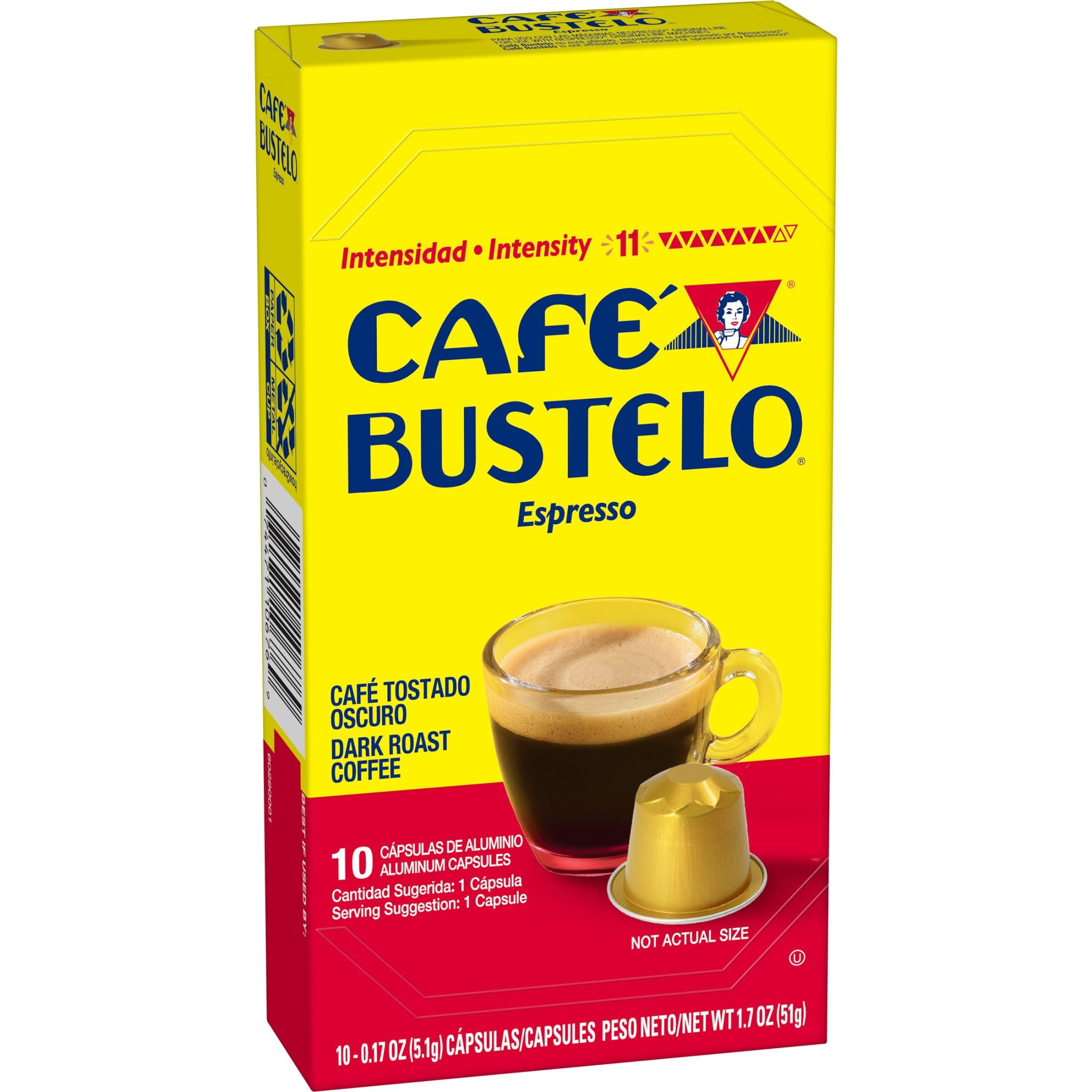 Cafe Bustelo Espresso Capsules, 10 Ct.