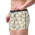 thumbnail image 3 of Bingfone Cute Alpaca Men's Underwear - Casual Stretch Boxer Briefs-Medium, 3 of 7