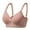 Coffee, variant on XMMSWDLA Comfortable Seamless Full Coverage Bra for Women Wireless Bras with Soft Support Regular Sports Bras Wireless Bra
