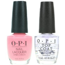 OPI It's A Girl 0.5 oz & Top Coat 0.5 oz Combo Pack