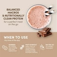 thumbnail image 2 of Designer Wellness, Designer Whey Protein Meal Replacement Powder with Vitamins, Minerals, and Organic Superfood Complex Carbs, Gluten-Free, Milk Chocolate, 1.72 Pound, 2 of 6