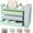 Green, variant on Office Desk Accessories with Drawer & Pen Holder, Tool-Free Assembly Organizer with Non-Slip Pads
