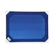 Coolaroo The Original Elevated Pet Bed Replacement Cover, Large, Aquatic Blue
