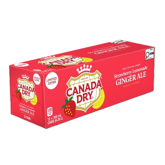 Canada Dry Strawberry Lemonade